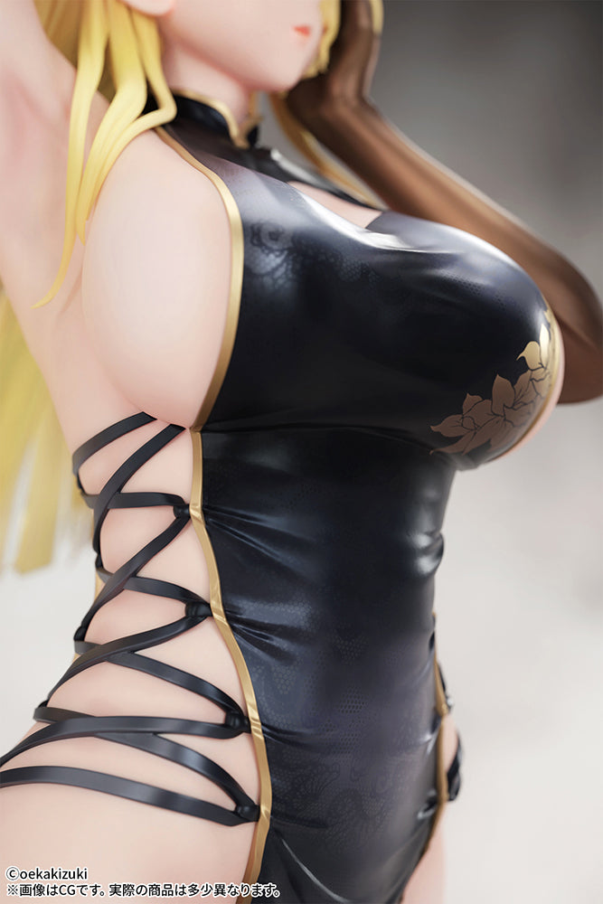 B-Full China Girl Black Ver. Illustrated by oekakizuki - Original Character 1/7 Scale Figure