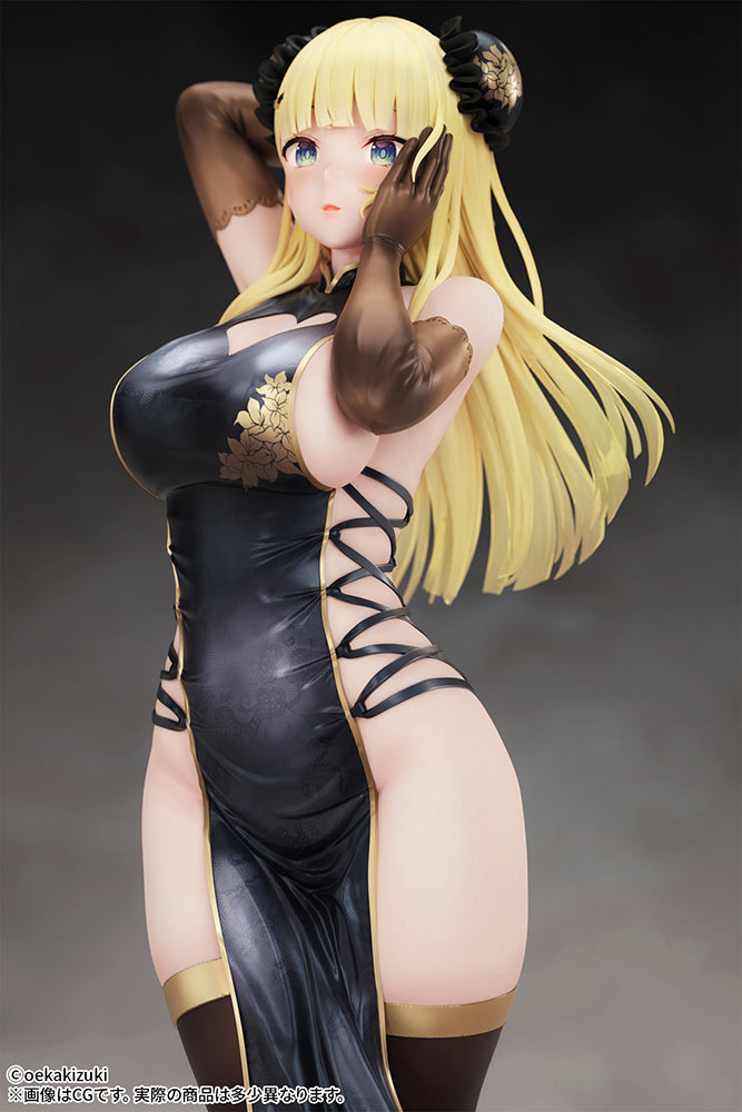 B-Full China Girl Black Ver. Illustrated by oekakizuki - Original Character 1/7 Scale Figure