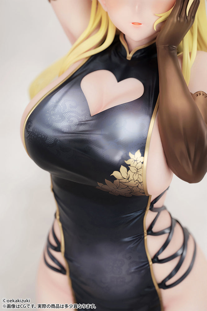 B-Full China Girl Black Ver. Illustrated by oekakizuki - Original Character 1/7 Scale Figure
