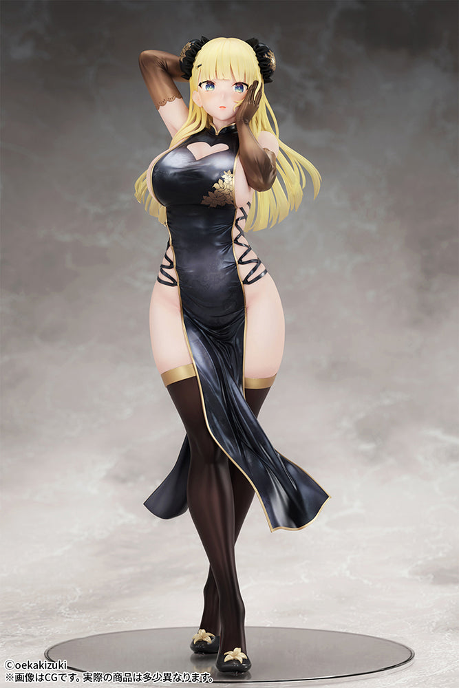 B-Full China Girl Black Ver. Illustrated by oekakizuki - Original Character 1/7 Scale Figure