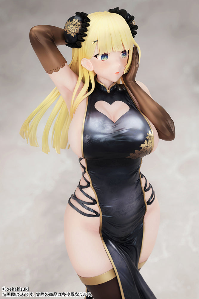 B-Full China Girl Black Ver. Illustrated by oekakizuki - Original Character 1/7 Scale Figure