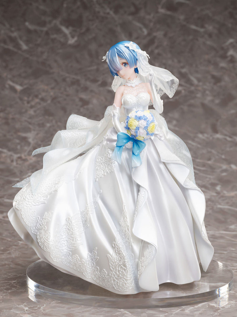 FuRyu Rem -Wedding Dress- Re:Zero -Starting Life In Another World- 1/7 Scale Figure
