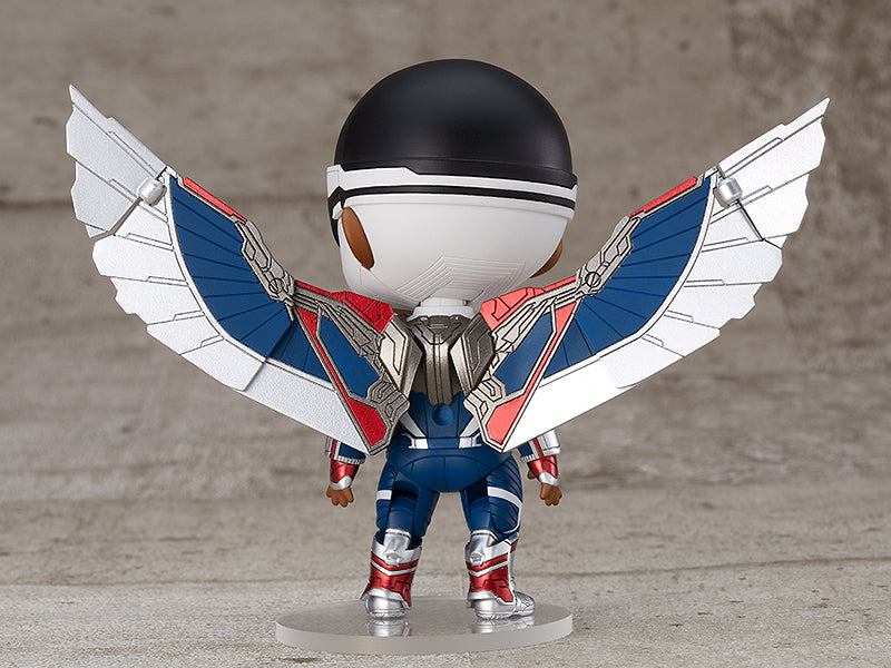 Good Smile Company 1618-DX Nendoroid Captain America (Sam Wilson) DX - The Falcon and The Winter Soldier Action Figure
