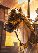 Four Horsemen Mythic Legions Bishop (Deluxe horse) - Necronominus Action Figure