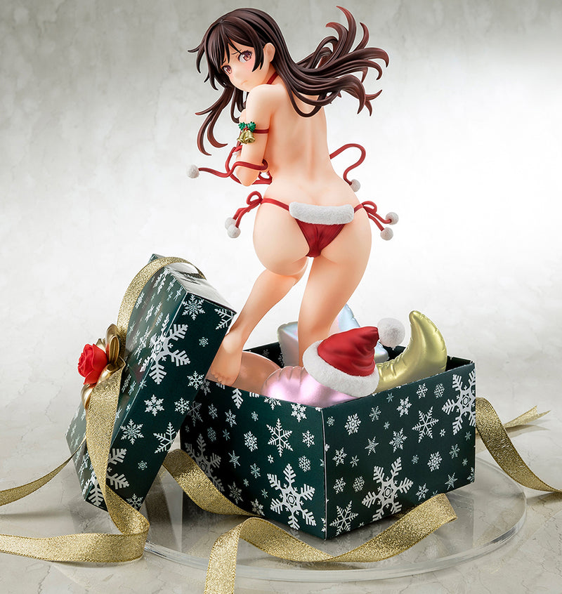 Hakoiri-musume inc Mizuhara Chizuru In A Santa Claus Bikini De Fluffy Figure - Rent-A-Girlfriend 1/6 Scale Figure
