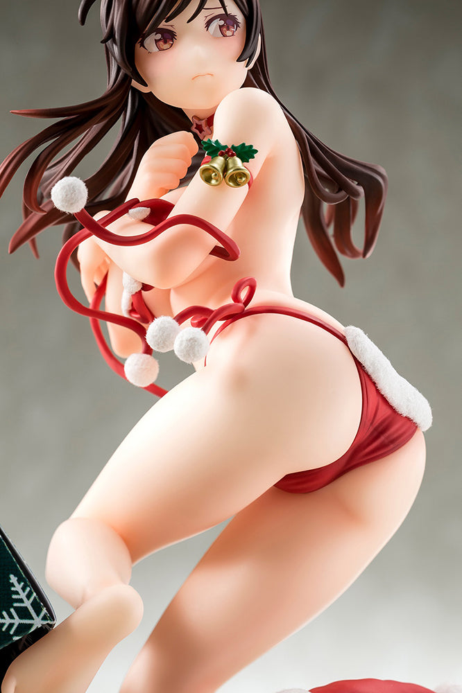 Hakoiri-musume inc Mizuhara Chizuru In A Santa Claus Bikini De Fluffy Figure - Rent-A-Girlfriend 1/6 Scale Figure