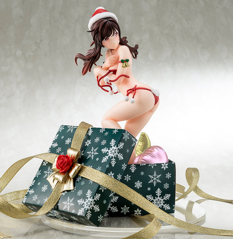 Hakoiri-musume inc Mizuhara Chizuru In A Santa Claus Bikini De Fluffy Figure - Rent-A-Girlfriend 1/6 Scale Figure