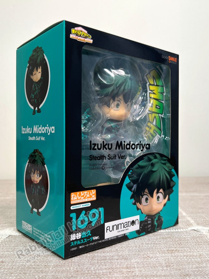 Good Smile Company 1691 Nendoroid Izuku Midoriya: Stealth Suit Ver. - My Hero Academia Action Figure