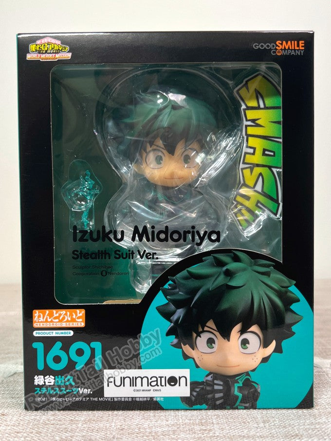 Good Smile Company 1691 Nendoroid Izuku Midoriya: Stealth Suit Ver. - My Hero Academia Action Figure