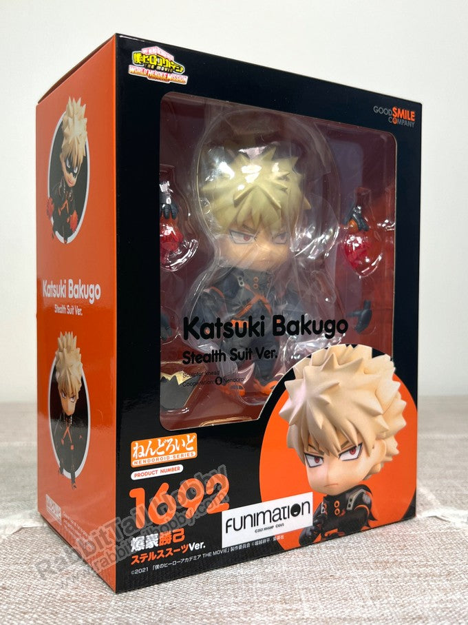 Good Smile Company 1692 Nendoroid Katsuki Bakugo: Stealth Suit Ver. - My Hero Academia Action Figure