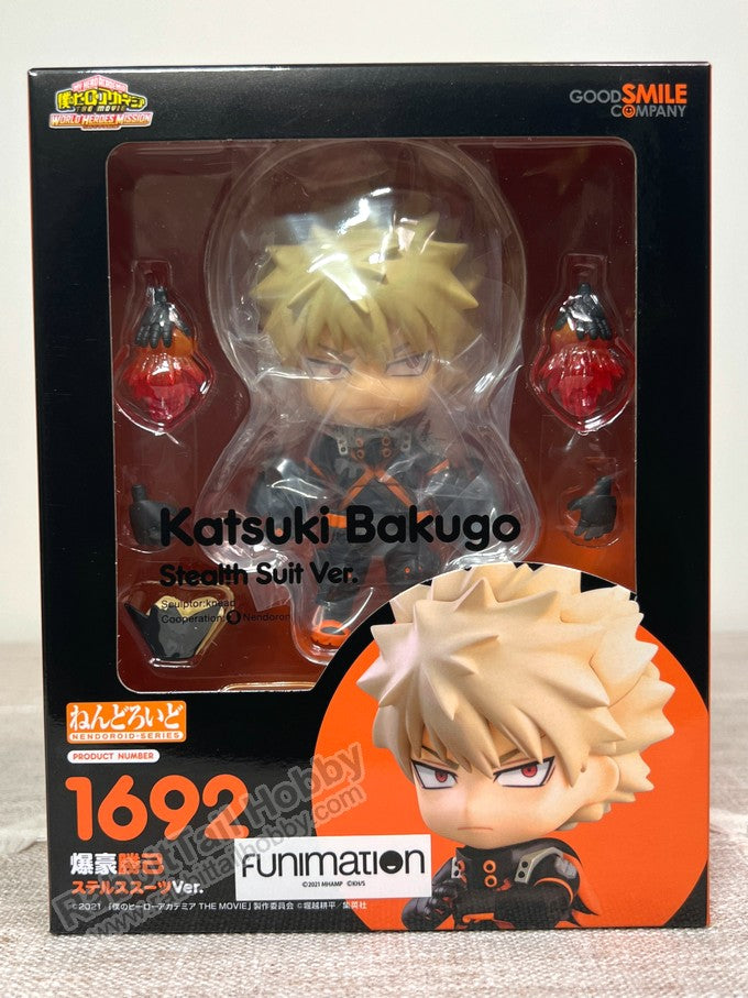 Good Smile Company 1692 Nendoroid Katsuki Bakugo: Stealth Suit Ver. - My Hero Academia Action Figure