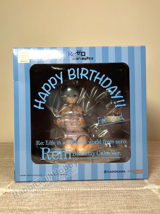 KADOKAWA Kdcolle Rem: Birthday Cake Ver.(re-run) - Re:ZERO -Starting Life in Another World- 1/7 Scale Figure