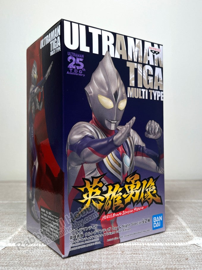Banpresto Hero's Brave Ultraman Tiga Day & Night Special (Ver.A) - Ultraman Tiga Prize Figure