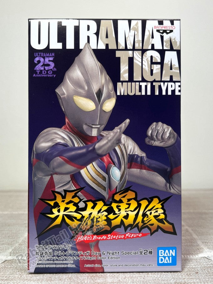 Banpresto Hero's Brave Ultraman Tiga Day & Night Special (Ver.A) - Ultraman Tiga Prize Figure