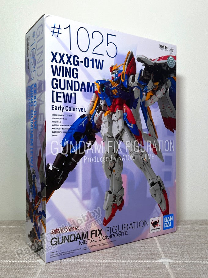BANDAI Tamashii Nations Gundam Fix Figuration Metal Composite Wing Gundam Ew Early Color Ver. - Gundam W Action Figure