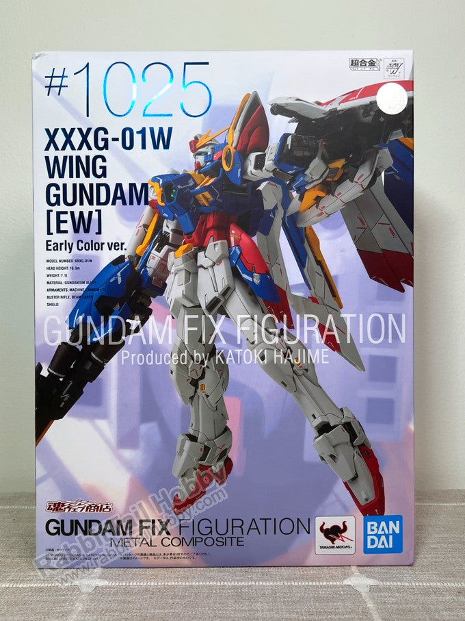 BANDAI Tamashii Nations Gundam Fix Figuration Metal Composite Wing Gundam Ew Early Color Ver. - Gundam W Action Figure