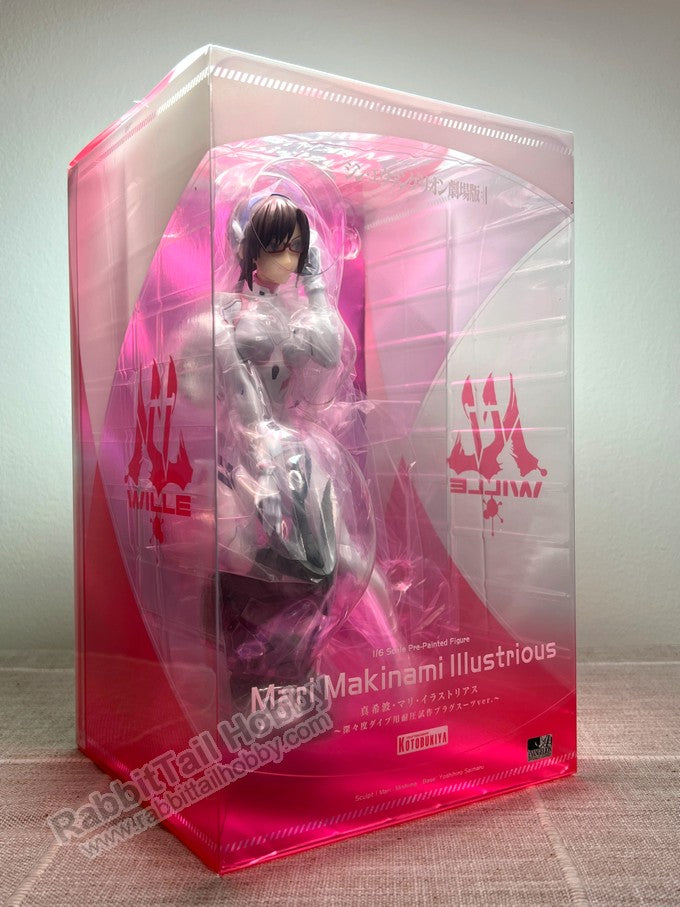 KOTOBUKIYA Ani Statue PP981 Mari Makinami Illustrious White Plugsuit Ver. - Evangelion 1/6 Scale Statue