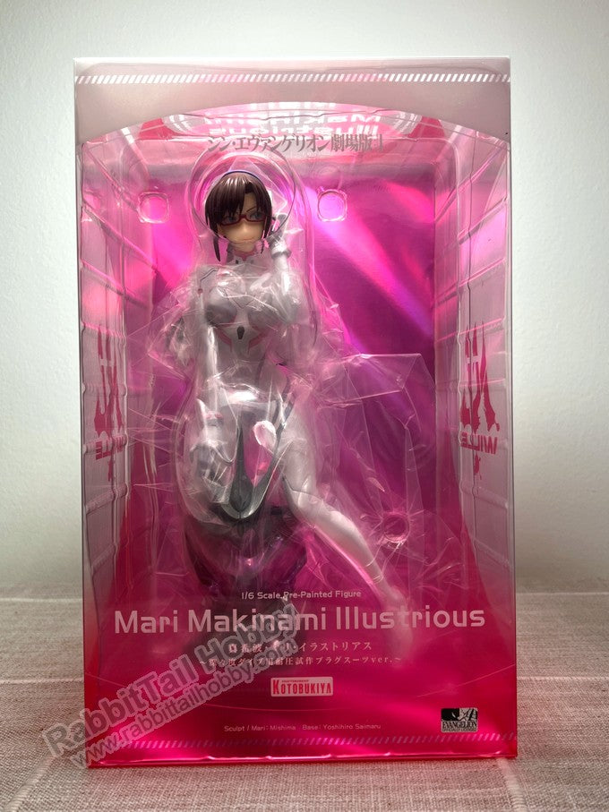 KOTOBUKIYA Ani Statue PP981 Mari Makinami Illustrious White Plugsuit Ver. - Evangelion 1/6 Scale Statue