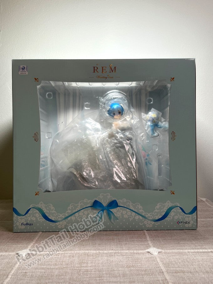 FuRyu Rem -Wedding Dress- Re:Zero -Starting Life In Another World- 1/7 Scale Figure