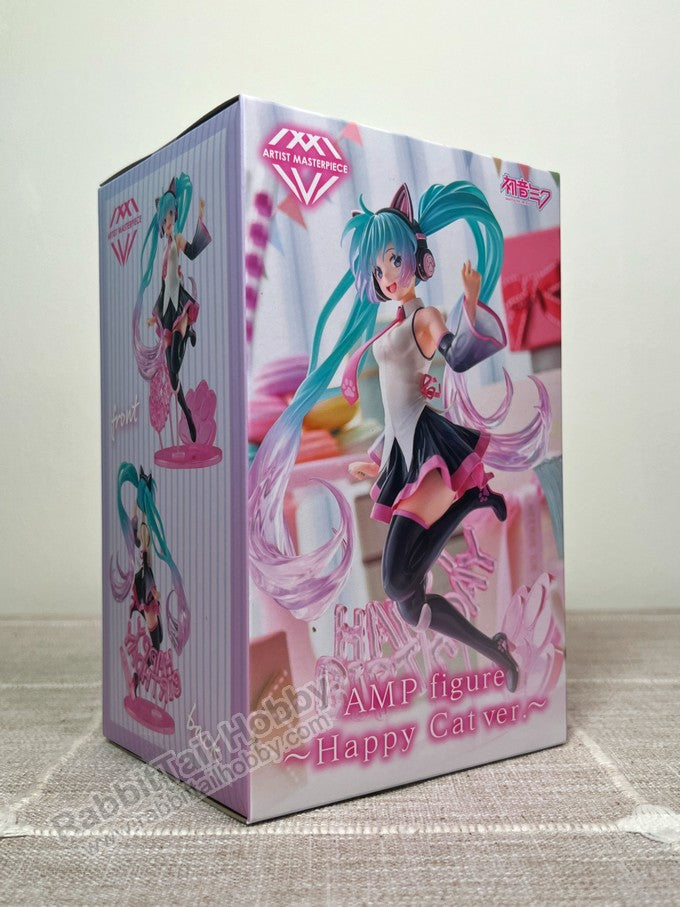 Taito AMP Figure Hatsune Miku Birthday 2021 ~Happy Cat ver~- Miku Prize Figure