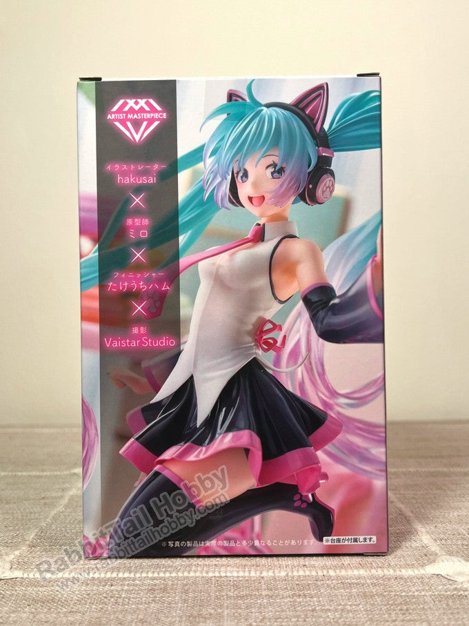 Taito AMP Figure Hatsune Miku Birthday 2021 ~Happy Cat ver~- Miku Prize Figure