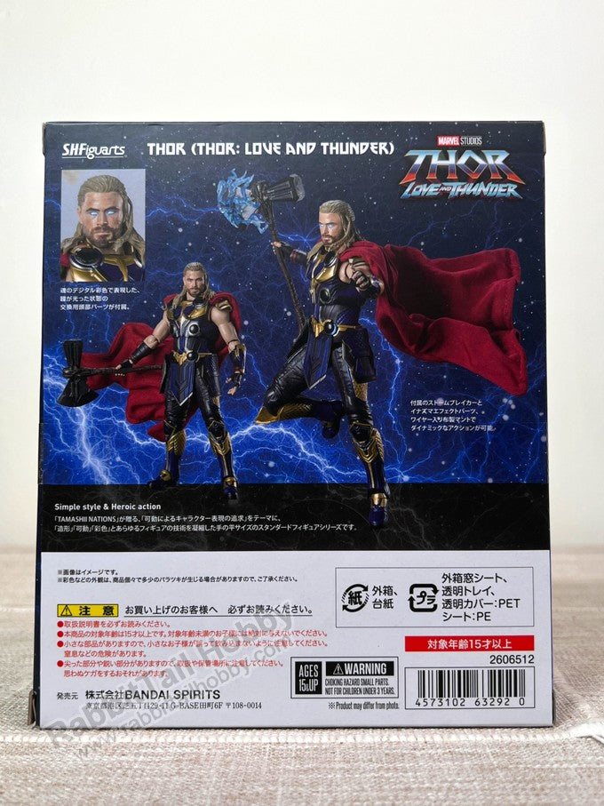 BANDAI Tamashii Nations S.H.Figuarts Thor - Thor Love & Thunder Action Figure