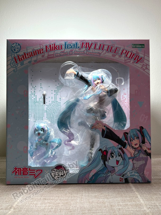 KOTOBUKIYA BISHOUJO SV321 Hatsune Miku Feat. My Little Pony - My little Pony 1/7 Scale Figure