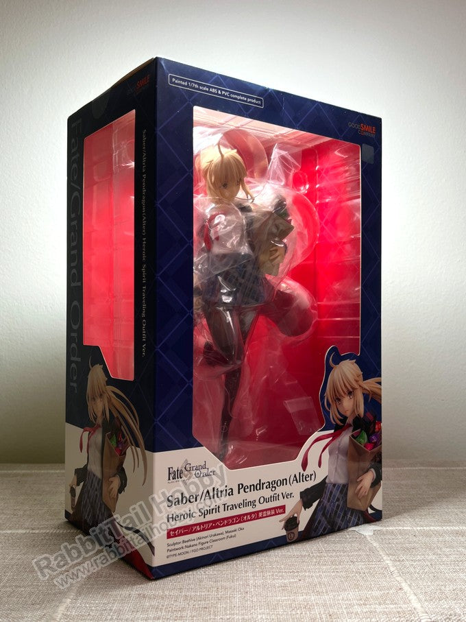 Good Smile Company Saber/Altria Pendragon (Alter): Heroic Spirit Traveling Outfit Ver. - Fate/Grand Order 1/7 Scale Figure