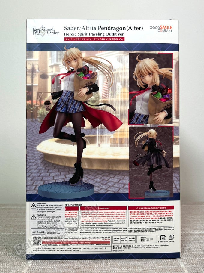 Good Smile Company Saber/Altria Pendragon (Alter): Heroic Spirit Traveling Outfit Ver. - Fate/Grand Order 1/7 Scale Figure