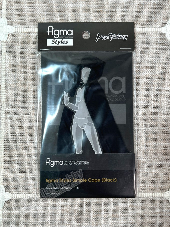 Max Factory figma Styles Simple Cape (Black) - figma Styles Accessories