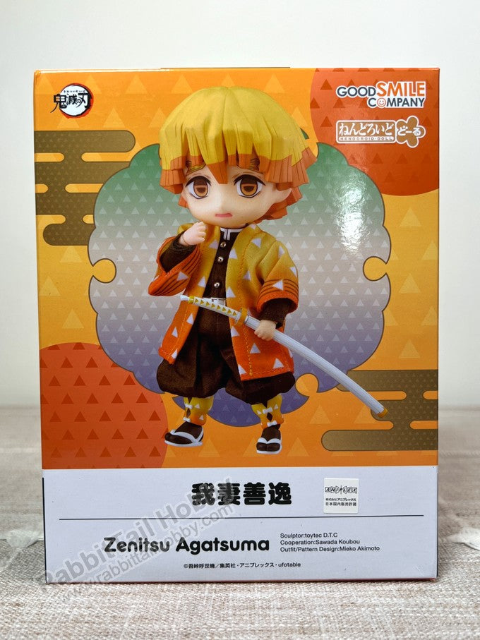 Good Smile Company Nendoroid Doll Zenitsu Agatsuma - Demon Slayer: Kimetsu no Yaiba Chibi Figure