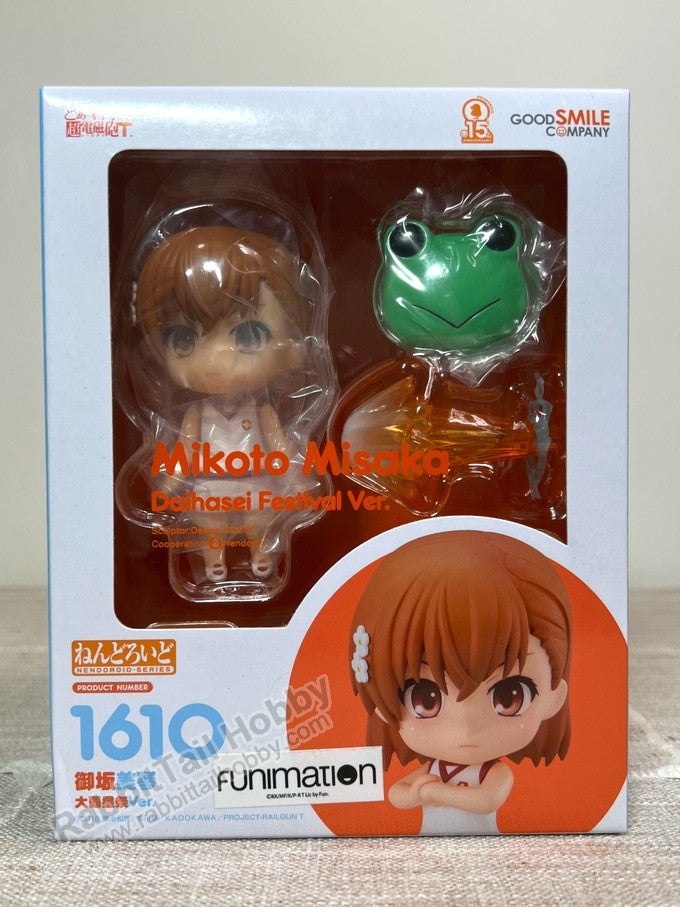 Good Smile Company 1610 Nendoroid Mikoto Misaka: Daihasei Festival Ver. - A Certain Scientific Railgun T Action Figure