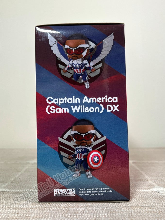 Good Smile Company 1618-DX Nendoroid Captain America (Sam Wilson) DX - The Falcon and The Winter Soldier Action Figure
