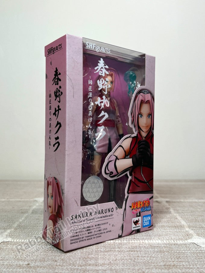 BANDAI Tamashii Nations S.H.Figuarts Sakura Haruno "Inheritor of Tsunade's Indominable Will" - Naruto Shippuden Action Figure