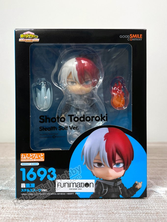 Good Smile Company 1693 Nendoroid Shoto Todoroki: Stealth Suit Ver. - My Hero Academia Action Figure