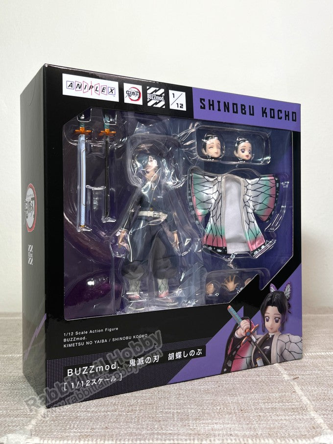 Aniplex BUZZmod Shinobu Kocho - Demon Slayer 1/12 Scale Action Figure