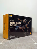 JOYTOY BATTLE FOR THE STARS Saluk Flame Dragon Cavalry (Shadow) - 1/18 Scale Action Figure