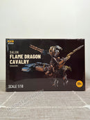 JOYTOY BATTLE FOR THE STARS Saluk Flame Dragon Cavalry (Shadow) - 1/18 Scale Action Figure