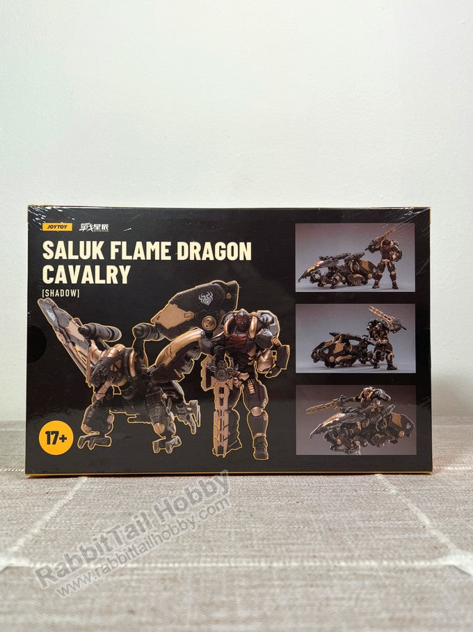 JOYTOY BATTLE FOR THE STARS Saluk Flame Dragon Cavalry (Shadow) - 1/18 Scale Action Figure