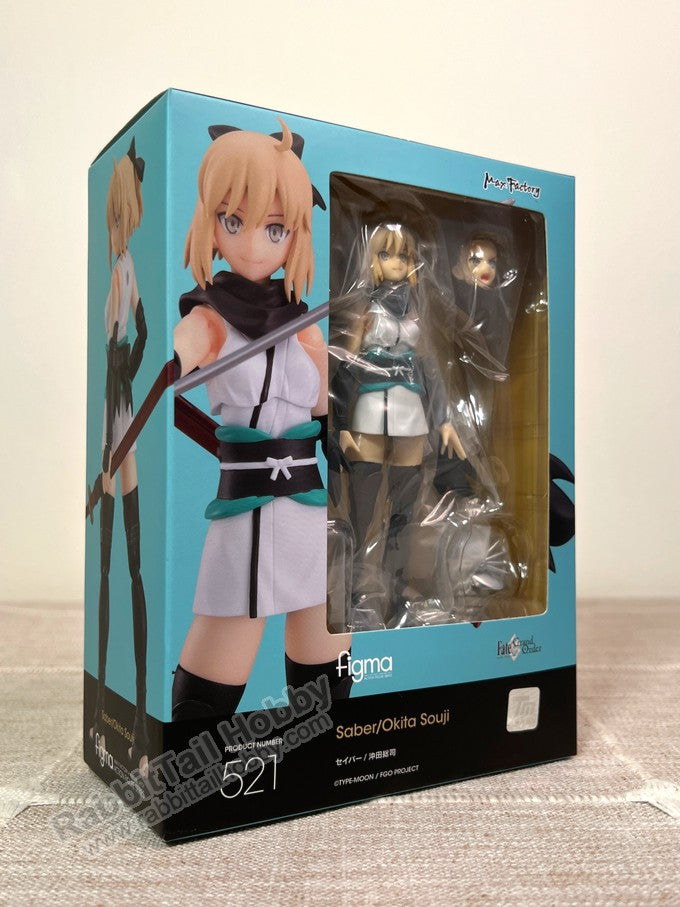 Max Factory 521 figma Saber/Okita Souji - Fate/Grand Order Action Figure