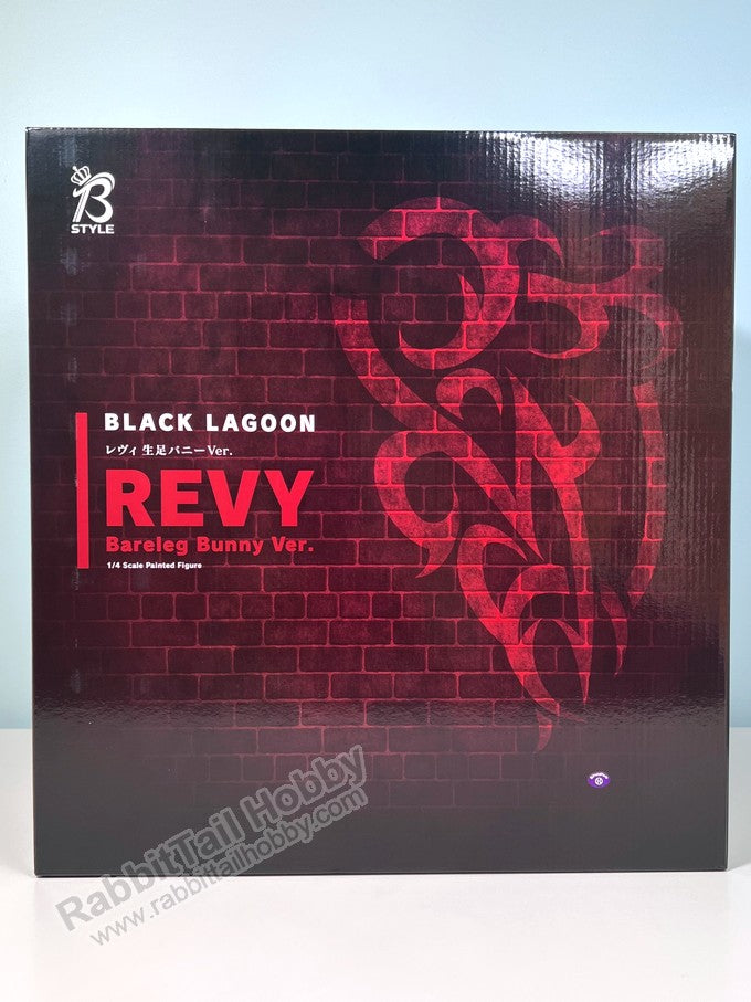 FREEing Revy Bare Leg Bunny Ver. - Black Lagoon 1/4 Scale Figure