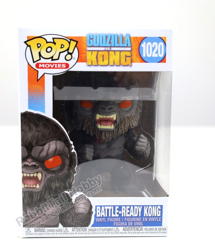Funko POP! Movies 1020 Battle Ready Kong - Godzilla VS Kong Chibi Figure