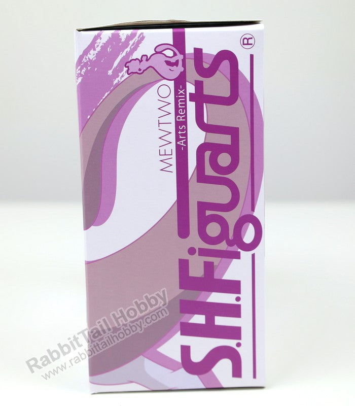 BANDAI Tamashii Nations S.H.Figuarts Mewtwo Arts Remix - Pokemon Action Figure