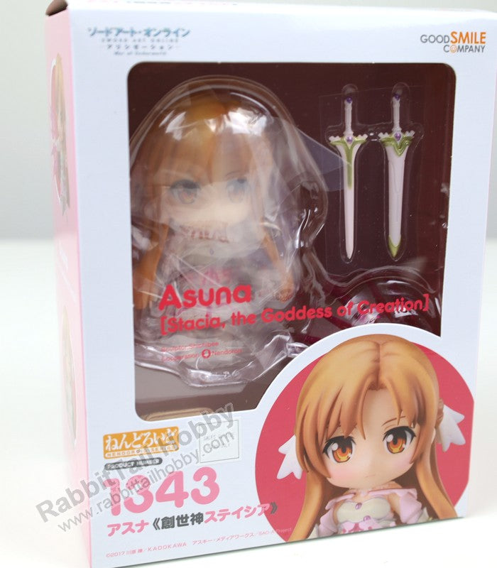 Good Smile Company 1343 Nendoroid Asuna [Stacia, the Goddess of Creation] - Sword Art Online Alicization: War of Underworld Action Figure