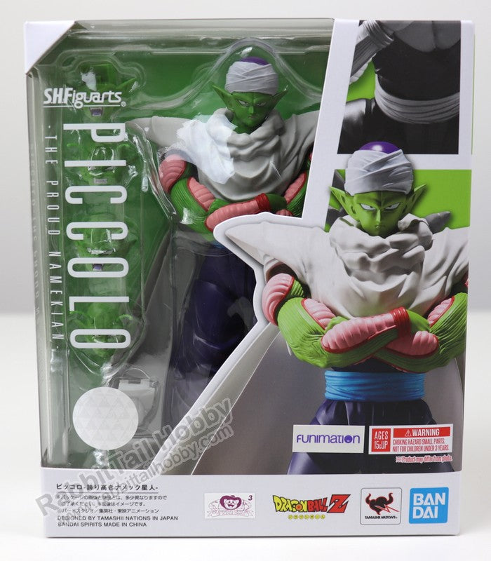 BANDAI Tamashii Nations S.H.Figuarts Piccolo The Proud Namekian - Dragon Ball Z Action Figure