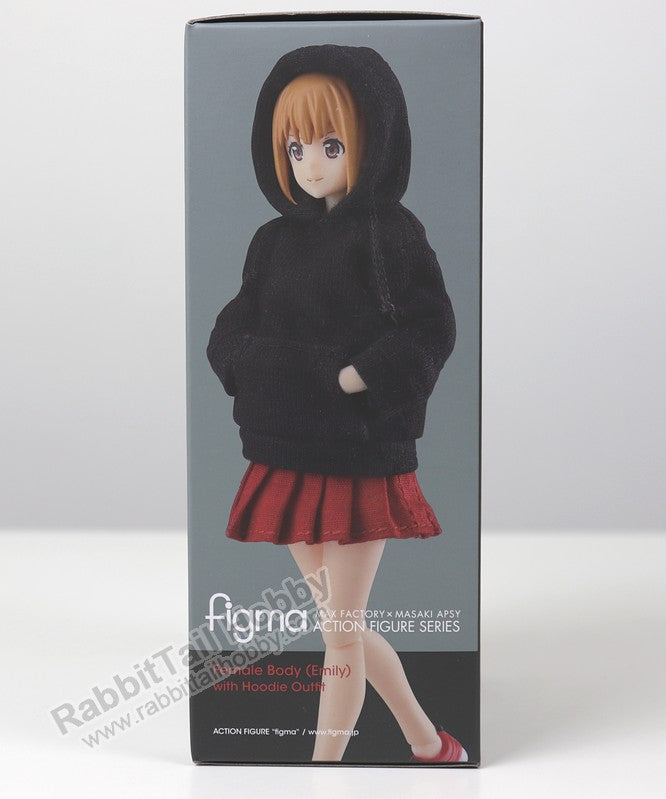 Max Factory 478 figma Female Body (Emily) with Hoodie Outfit - figma Styles Action Figure