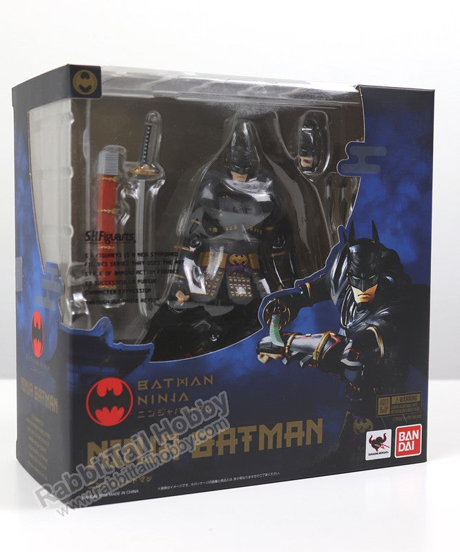BANDAI Tamashii Nations S.H.Figuarts Ninja Batman - Ninja Batman Action Figure