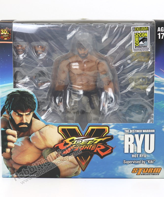 Storm Collectibles NYCC 2017 Exclusive Hot Ryu - Street Fighter V Action Figure