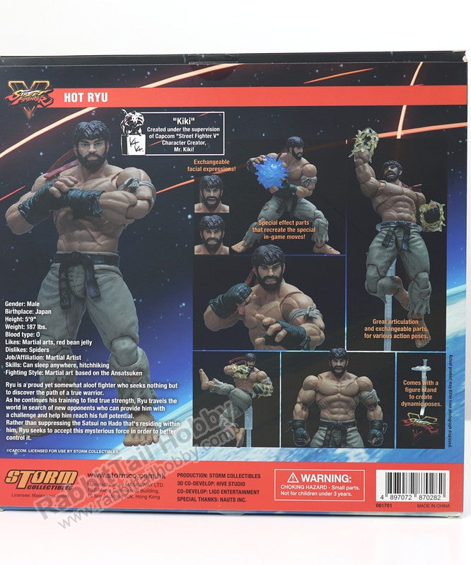 Storm Collectibles NYCC 2017 Exclusive Hot Ryu - Street Fighter V Action Figure