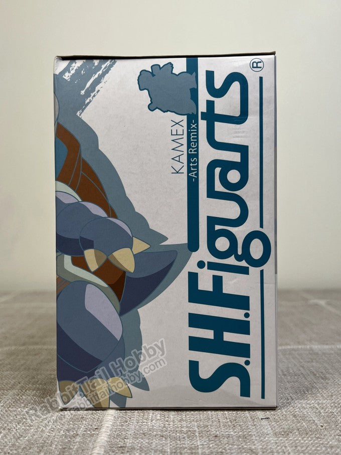 BANDAI Tamashii Nations S.H.Figuarts Blastoise Kamex Arts Remix - Pokemon Action Figure
